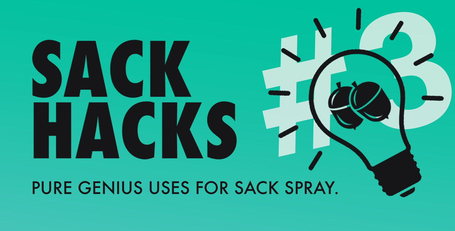 Sack Hack #3: Pure Genius Uses For Sack Spray.